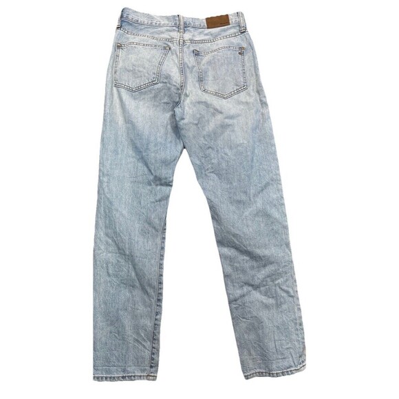 Madewell The Perfect Vintage Straight Jeans Women's Size 26 Light Wash High - Picture 4 of 12